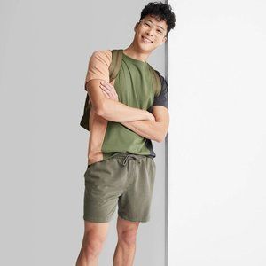 Original Use Men's 6" Knit Cargo Shorts, Olive Green, Size XXL, NWT